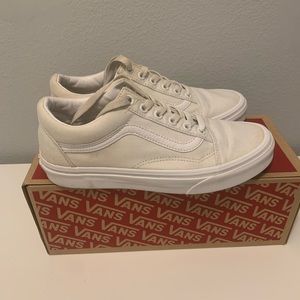 Vans White Old Skools